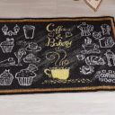 Ver imagem 5 de Tapete de Cozinha Colori Antiderrapante 40x60cm Bakery