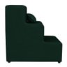 Escada 3 Degraus Rampa Brinde Pet Dog Cachorro Veludo Verde - 4