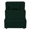 Escada 3 Degraus Rampa Brinde Pet Dog Cachorro Veludo Verde - 2