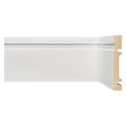 Kit Rodapé de MDF 10 Barras Frisada de 10cmx15mmx1,80m com 27 Metros Lineares 1002 - 1