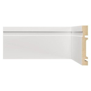 Kit Rodapés de MDF 10 Barras Frisadas de 10cmx15mmx1,80m com 18 Metros Lineares 1002