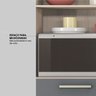 Armario De Cozinha 6 Portas 2 Gavetas Select  - 6