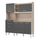 Ver imagem 7 de Armario De Cozinha 6 Portas 2 Gavetas Select