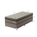 Ver imagem 4 de Cama Box Solteirão Supreme 108x198x60cm Yescasa