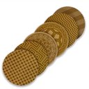 Ver imagem 3 de Kit Com 18 Porta Copos Mdf Descanso Redondo Bolacha Sousplast