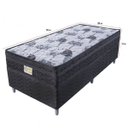 Ver imagem 3 de Cama Box Solteiro Imperial Black 108x198x53cm Montreal