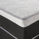 Ver imagem 1 de Cama Box Solteiro Gemini1,08x198x68cm Molas Ensacadas Montreal