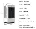Ver imagem 5 de Ventilador Climatizador Bivolt Portátil com Controle Remoto