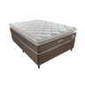 Cama Box Casal 138x188x59cm Latex Cygnus Montreal - 2