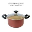 Ver imagem 4 de Panela Caçarola Antiaderente Alça e Tampa de Vidro N20 -3l