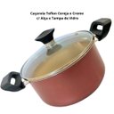 Ver imagem 3 de Panela Caçarola Antiaderente Alça e Tampa de Vidro N20 -3l