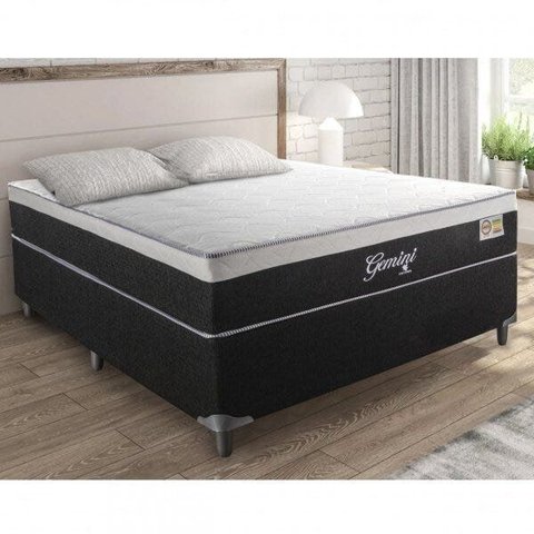 Cama Box Casal 138x188x56cm Gemini Yescasa