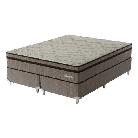 Cama Box Queen Molas Ensacadas Supreme 158x198x72 Montreal
