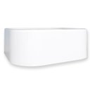 Ver imagem 3 de Cuba Para Banheiro 33x31 Mármore Sintético Duna Cozimax Branco