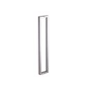 Ver imagem 2 de Puxador Duplo para Vidro e Madeira 60cm em Aço Inox Polido Brilhante Linha Larissa Stainless