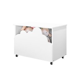 Baú de Brinquedos Alegria Branca Acompanha Luminária Led - 3