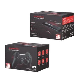 Vídeo Game Retrô Stick 3d 64gb + 37 Mil Jogos + 2 Controles - 3