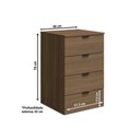 Ver imagem 2 de Multiuso Escritório Frame F204 c/ 4 Gavetas Munique - Kappesberg