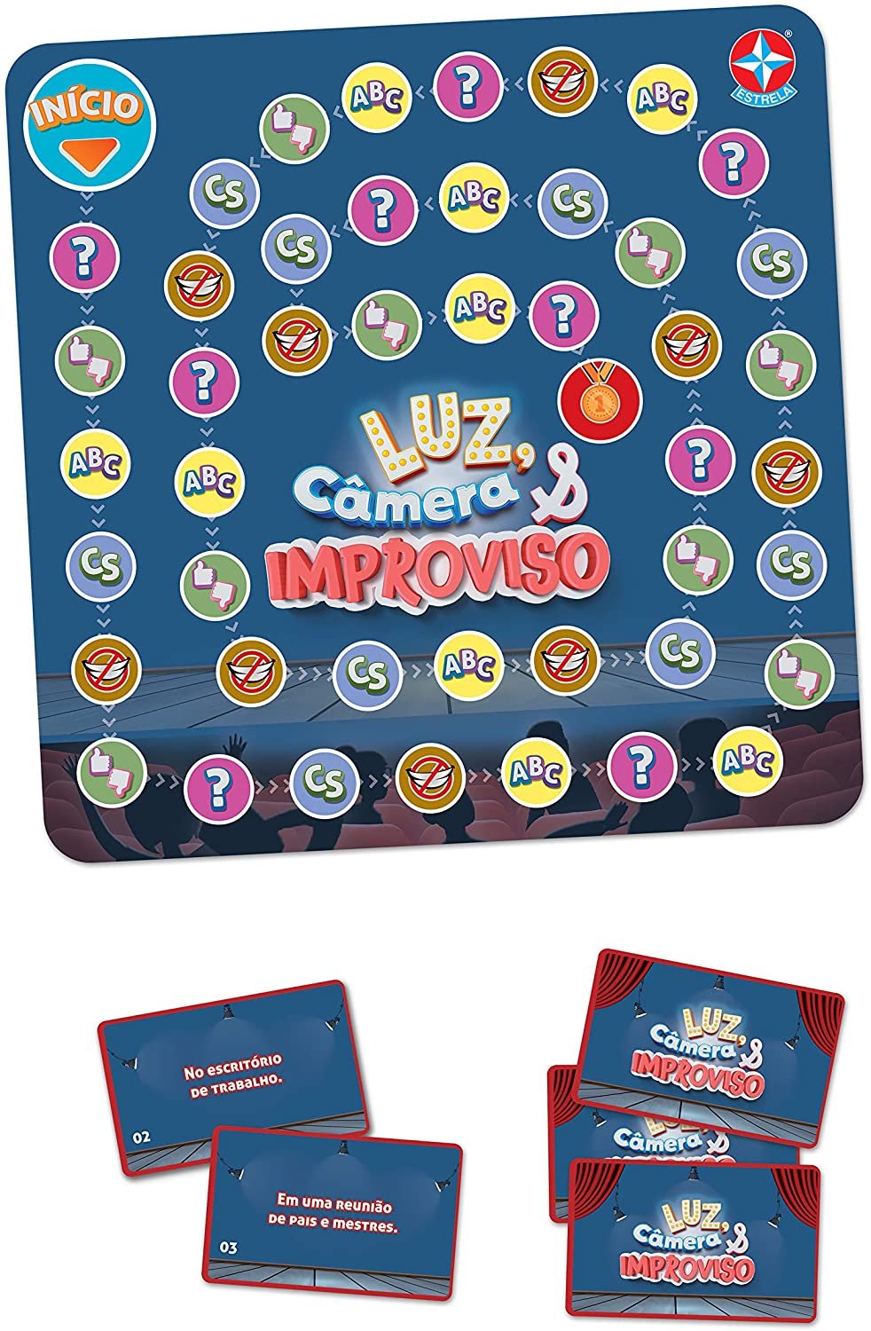 Brinquedo Jogo Divertido De Tabuleiro Rasher Da Estrela