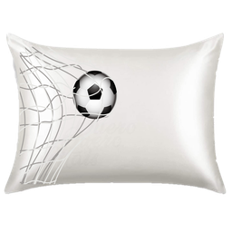 Fronha de Cetim para travesseiro Personalizada Futebol m2 - 1