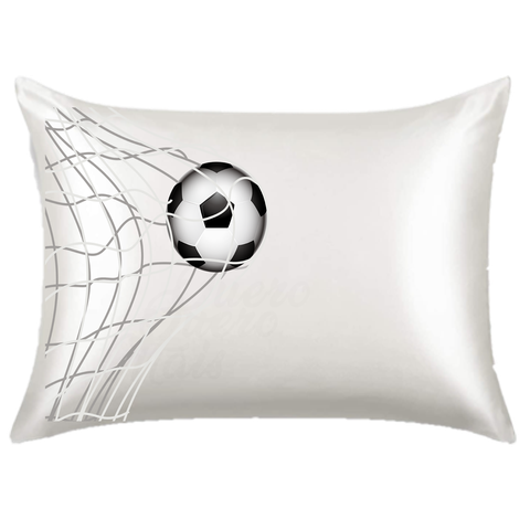 Fronha de Cetim para travesseiro Personalizada Futebol m2