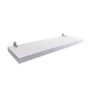 Ver imagem 7 de Kit 3 Prateleiras 100% MDF cor BRANCO 30x10x1,5cm + Suporte de instalação