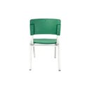 Ver imagem 6 de Kit 3 Cadeiras Infantil Iso Verde Brinquedoteca Escolas Ecomhome