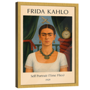 Ver imagem 3 de Quadro Decorativo Frida Kahlo Self Portrait, Time Flies