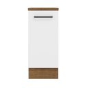 Ver imagem 7 de Balcão Armário de Cozinha 35 cm 1 Porta Rustic/Branco Agata Madesa
