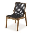 Ver imagem 5 de Conjunto 2 Cadeiras em Madeira e Corda Náutica sem Braço Traço 