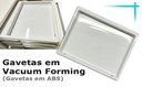 Ver imagem 3 de Mesa Auxiliar para Clinicas - Branca C/ Puxador Branco