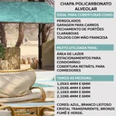Ver imagem 3 de Chapa De Policarbonato Alveolar Cristal 2,10x6,00 4 Milímetros