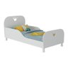 Cama Infantil para Colchão 70x150cm 100% Mdf Majestade Multimóveis Bb2321 Branco - 1