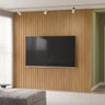 Painel Ripado 2.6 para Tv até 75 com 2,50 X 2,60 Emily-nature Fosco - Edecasamoveis - 5