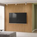 Ver imagem 5 de Painel Ripado 2.6 para Tv até 75 com 2,50 X 2,60 Emily-nature Fosco - Edecasamoveis