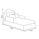 Ver imagem 3 de Cama Infantil Nuvem Montessoriana para Menina Alta Qualidade para Quarto Infantil Rosa