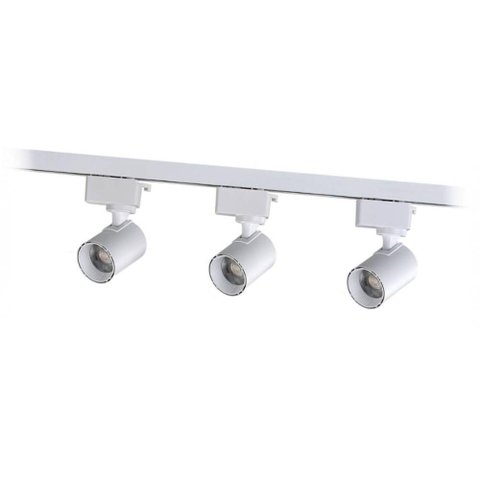 Kit Trilho Led 1m Foxlux 3 Spots 5w 6500k Branco Bivolt