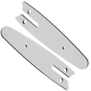 Sabre Placa Guia de Mini Motosserra 4 Polegadas Kit 2 Unidades Ferramenta Reposiçao Jardinagem