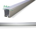 Ver imagem 7 de Perfil Fita Led Embutir 2 Metros 36x27mm Branco Difusor Fosco Rls1-b