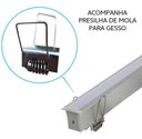Ver mais imagens de Perfil Fita Led Embutir 2 Metros 36x27mm Branco Difusor Fosco Rls1-b