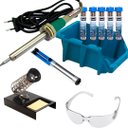 Ver imagem 1 de Kit Bancada Ferro Solda Sc60 50w 127v Completo