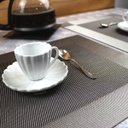 Ver imagem 1 de 8 Jogo Americano Mesa Posta Luxo Restaurante Bar Pvc St Cz