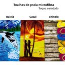 Ver imagem 2 de Toalha Praia Aveludada Gigante Microfibra Piscina Kit 3