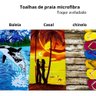 Toalha Praia Aveludada Gigante Microfibra Piscina Kit 3 - 2