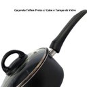 Ver imagem 4 de Panela Caçarola Antiaderente Cabo e Tampa de Vidro N22 -3,5l