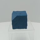 Ver imagem 3 de Vaso Decorativo Enfeite Planta Aparador Cubo Resina 12x15x15cm Azul