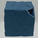 Ver imagem 6 de Vaso Decorativo Enfeite Planta Aparador Cubo Resina 12x15x15cm Azul