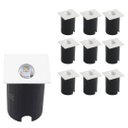 Ver imagem 4 de Kit 10 Arandela Balizador Slim 2w 3000k Branco Ip65