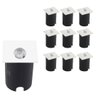 Kit 10 Arandela Balizador Slim 2w 3000k Branco Ip65 - 4