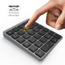 Teclado Numérico Externo Sem Fio Bluetooth 28 Teclas Portátil Recarregável USB Para Notebook Tablet  - 2